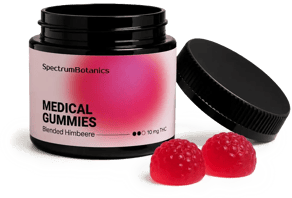 THC Gummies Himbeere 10mg THC - SpectrumBotanics
